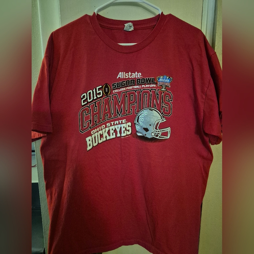 Alstyle Red Ohio State Buckeyes Champions Tee